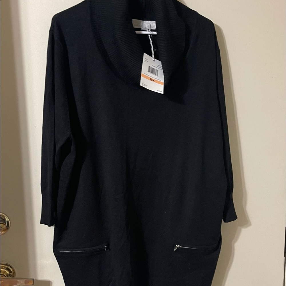 Long sweater tunic plus size